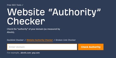 da and ss checker|ahrefs website authority checker.